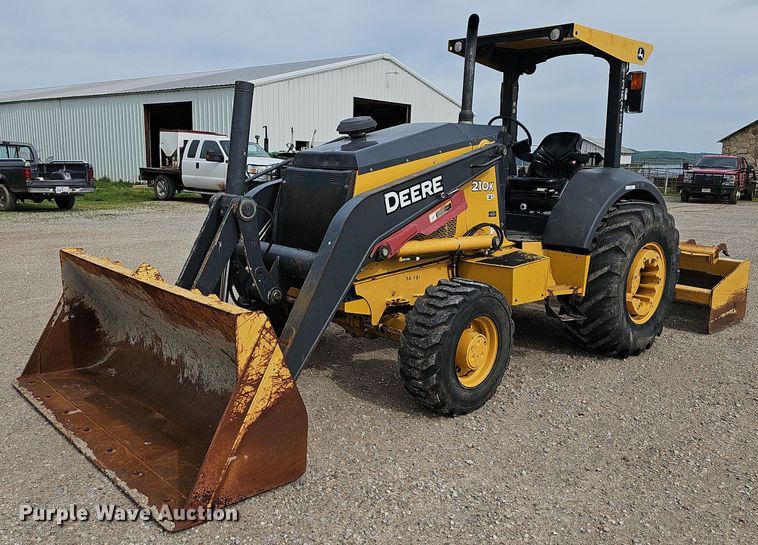 2014 John Deere 210K EP  landscape tractor - MB9996