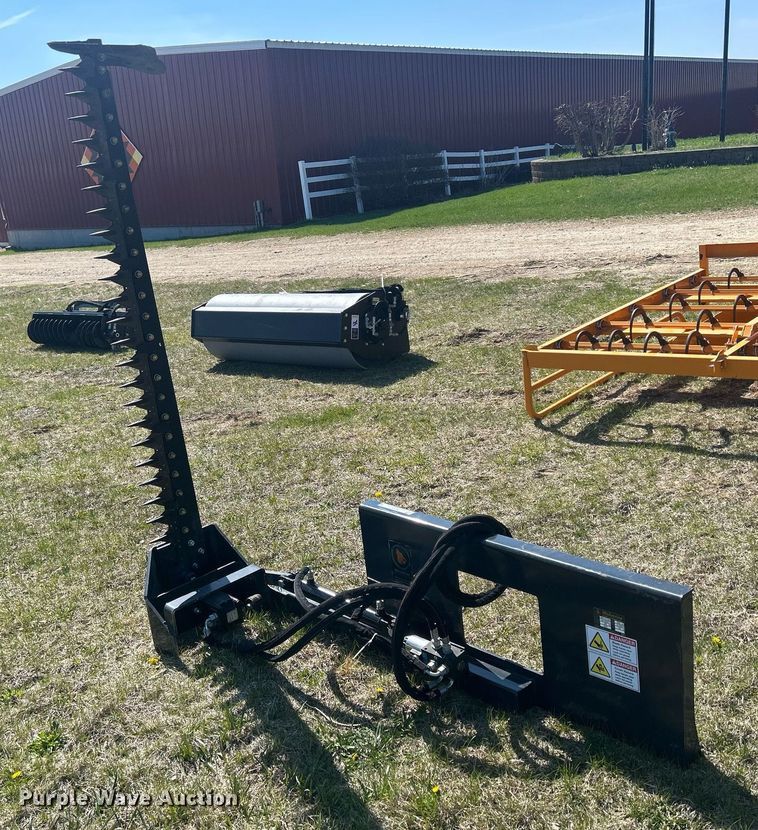 2023 Wolverine SBM-12-72W  skid steer sickle mower - MC9877
