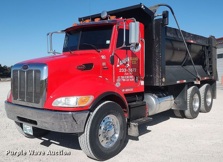 2010 Peterbilt 340  dump truck - DQ0488