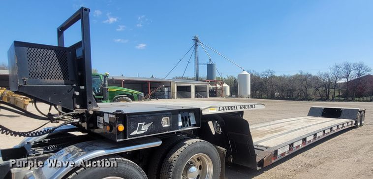 2011 Landoll Hauloll 835  lowboy equipment trailer - FC9209