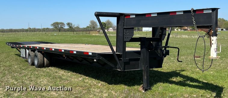 Shop built  equipment trailer - MY9761