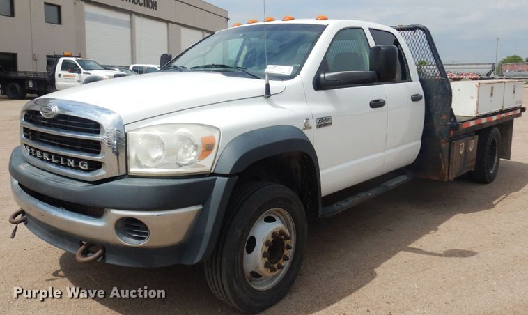 2008 Sterling Bullet 5500  Quad Cab flatbed truck - DP7842