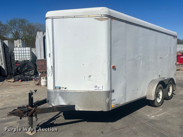 2009 H&H TC14  enclosed cargo trailer - DR4599