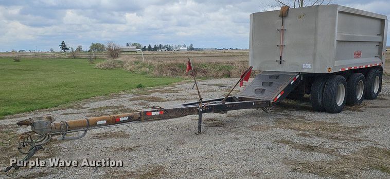 2008 Cornhusker 800R-81007-732  end dump pup trailer - DO4353
