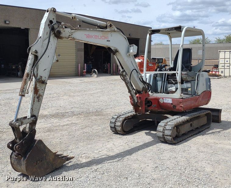 2008 Takeuchi TB235  mini excavator - DQ1701