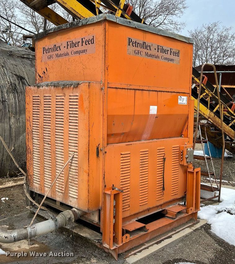 Petroflex Fiber Feed  asphalt hopper - DR4540