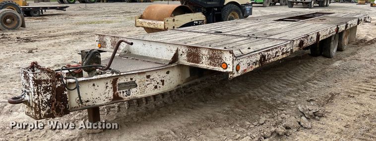 1999 Talbert  equipment trailer - LI9632