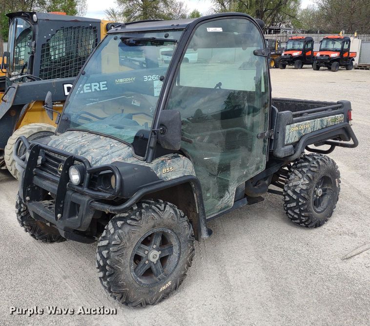 2011 John Deere Gator 855D utility vehicle - LL9081