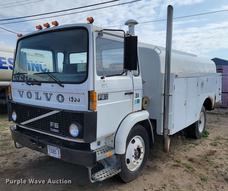 1985 Volvo F612  fuel truck - ML9287
