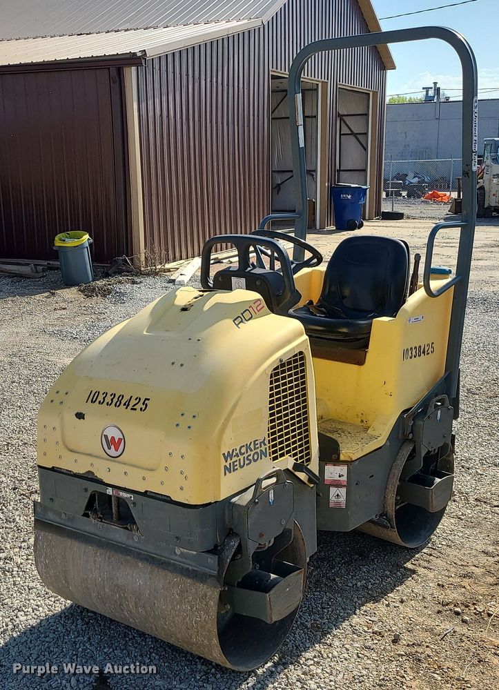 2015 Wacker RD12A  double drum vibratory roller - MX9662