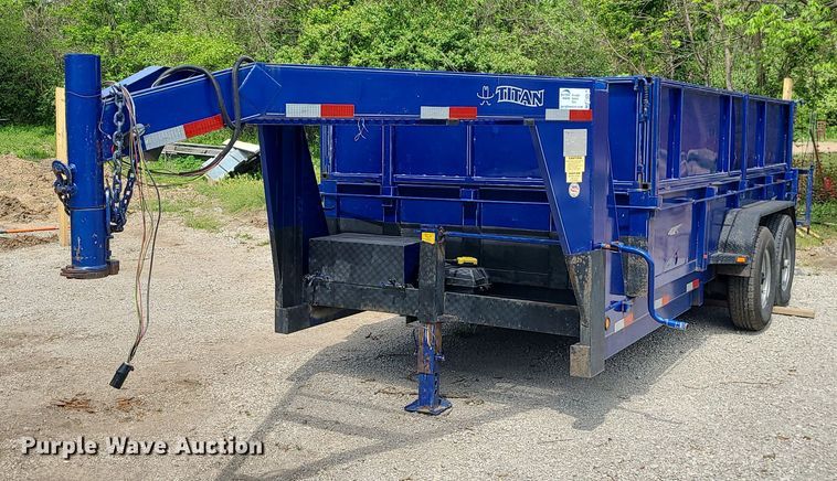 2003 Titan Trailer  dump trailer - MX9782