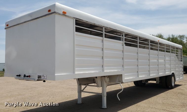 1997 McElroy  livestock trailer - DP7868
