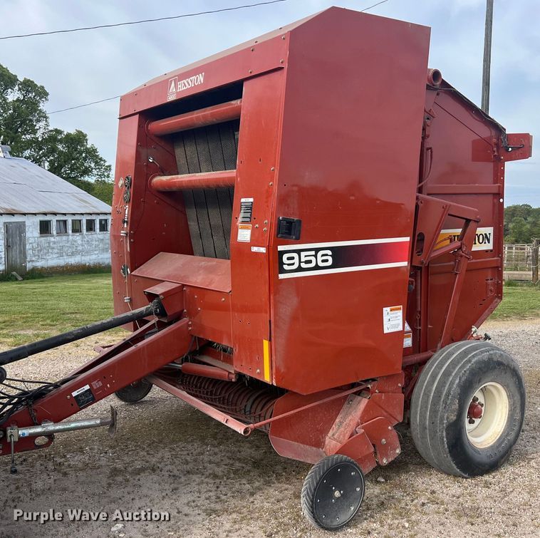 2006 Hesston 956  round baler - LI9672