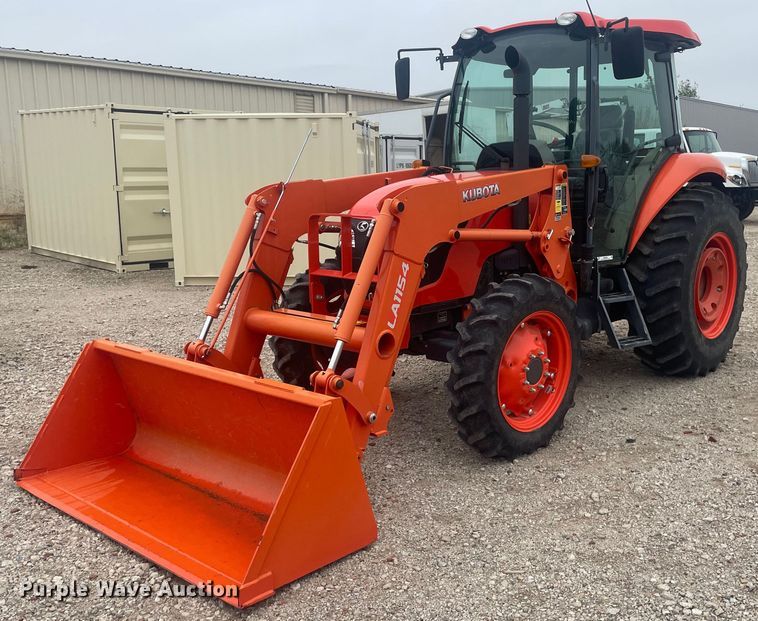 Kubota M6060  MFWD tractor - MS9666