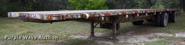 1994 Lufkin FL-II  flatbed trailer - DJ0829