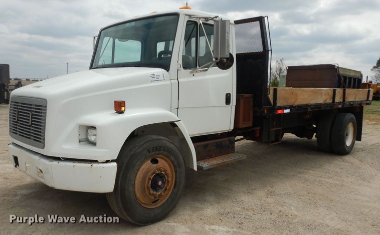 2000 Freightliner FL70  dump flatbed truck - DK1827