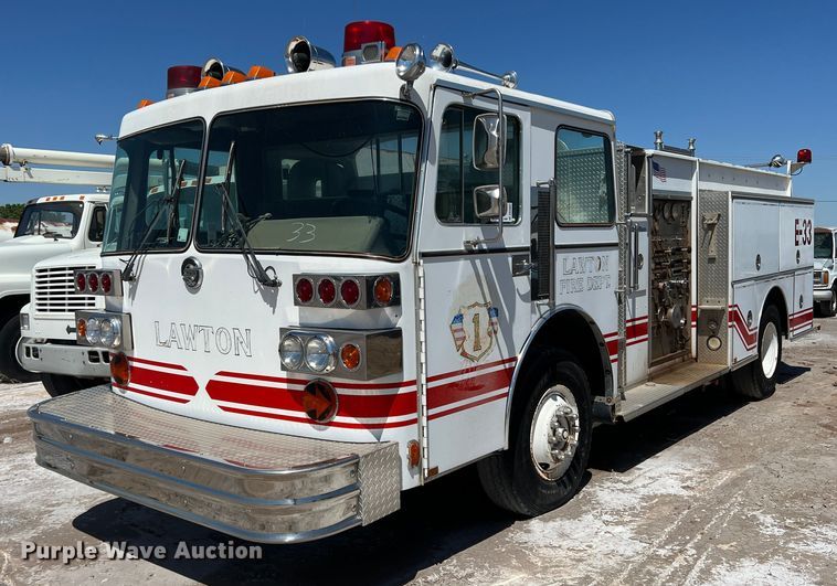 1988 Sutphen CF1500L  pumper fire truck - DN4607