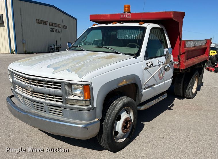 1998 Chevrolet C3500  dump bed pickup truck - DN4619