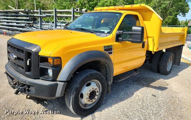 2008 Ford F450 Super Duty  dump truck - LX9540