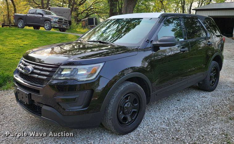 2018 Ford Explorer Police Interceptor  SUV - JO9140