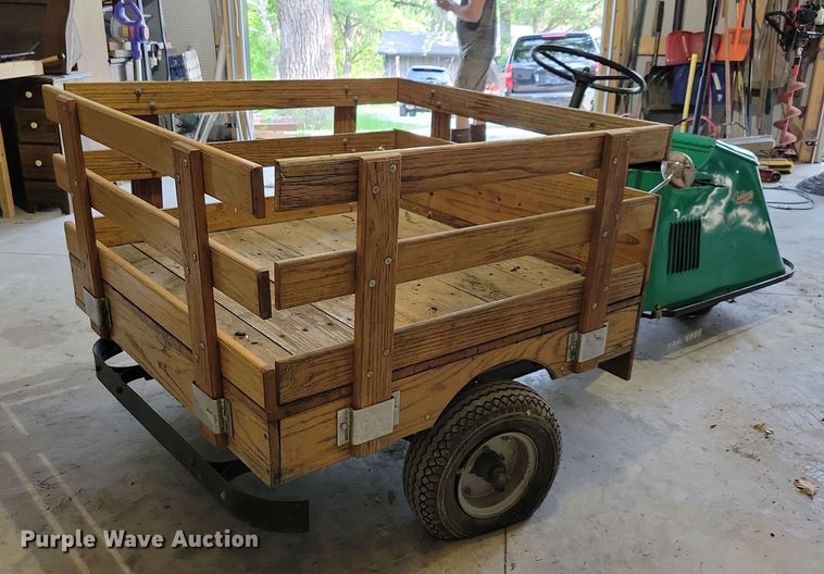 1947 Cushman Stake Kar  utility cart - JO9144