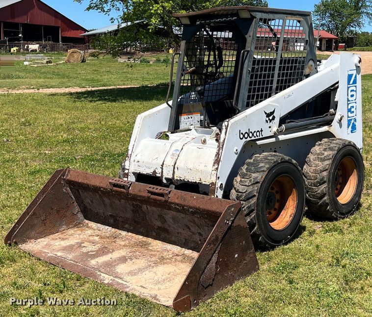 1996 Bobcat 763  skid steer loader - LG9042