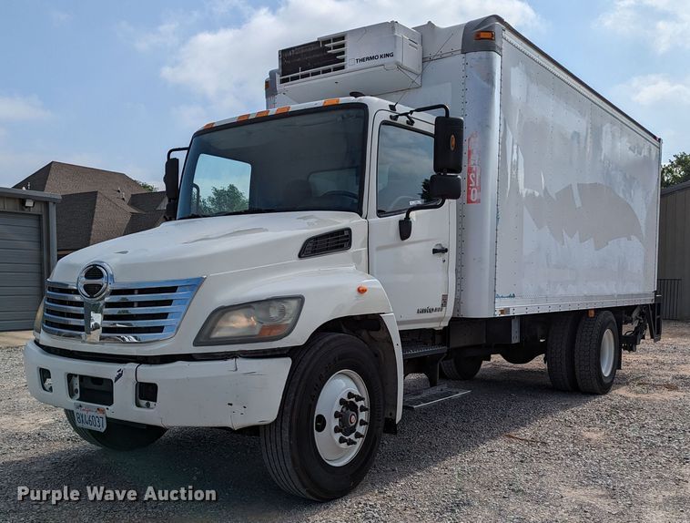 2010 Hino 268  refrigerated truck - MN9998