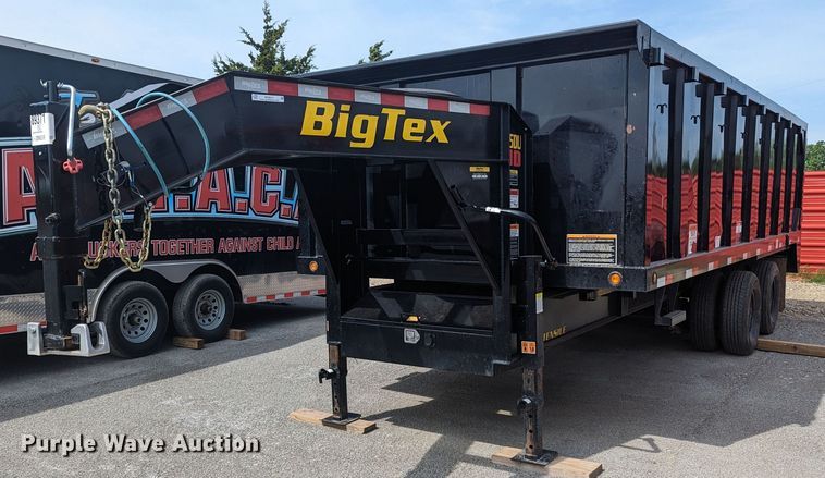 2022 Big Tex 25DU-20BK8SIR  dump trailer - MO9013