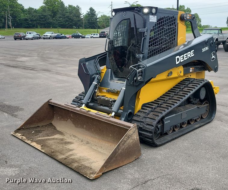 John Deere 333G  tracked skid steer loader - DC6081