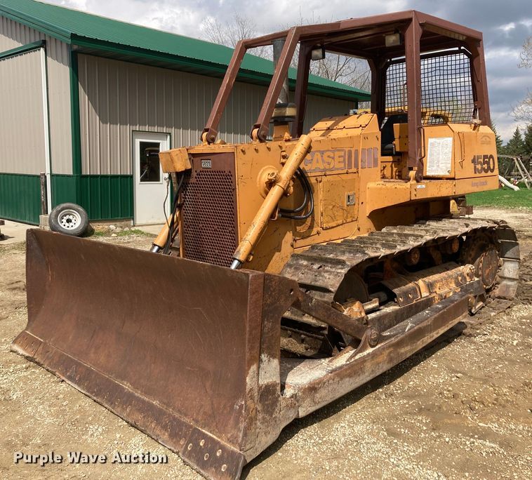 1987 Case 1550  dozer - KU9938