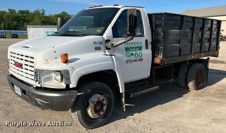 2006 GMC C4500  dump flatbed truck - LI9695