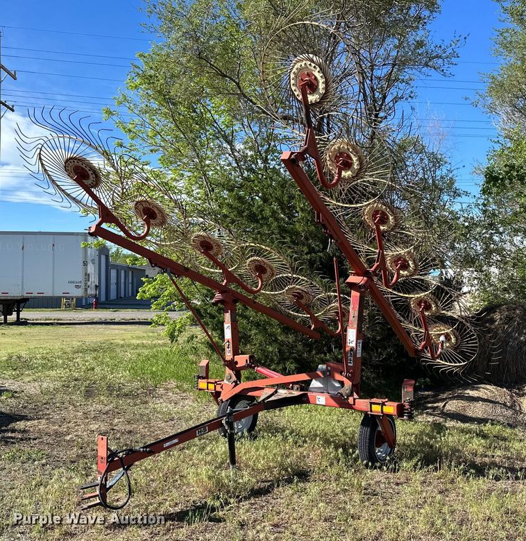 H&S V-rake-12  hay rake - KL9121