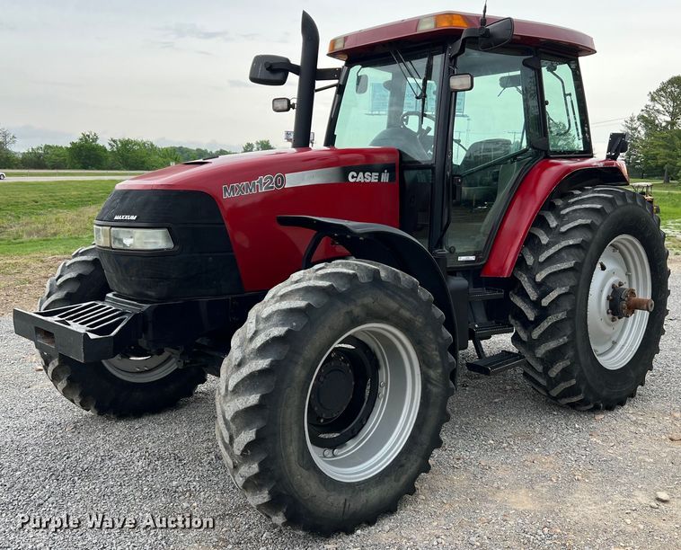 2003 Case MXM120  MFWD tractor - LI9706