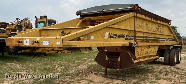 1988 Load King 1827-3-2  bottom dump trailer - DJ0834
