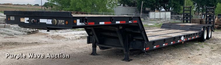 2016 Viking VFDD46R16F35T  double drop deck equipment trailer - DP8646