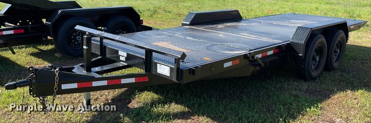 2023 Taxoma Trailers  tilt deck equipment trailer - DM0245
