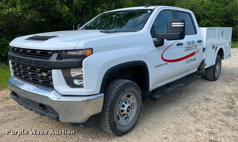 2020 Chevrolet Silverado 2500HD  Crew Cab utility bed pickup truck - LA9961