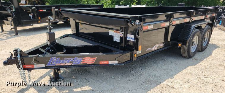 2022 Liberty LD14K83X14B8  dump trailer - LX9670