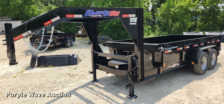 2022 Liberty LD14K83X14B8  dump trailer - LX9671