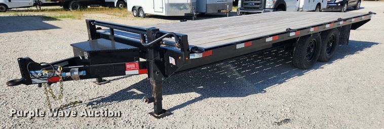 2020 H&H H10220HDL-140  equipment trailer - LX9677