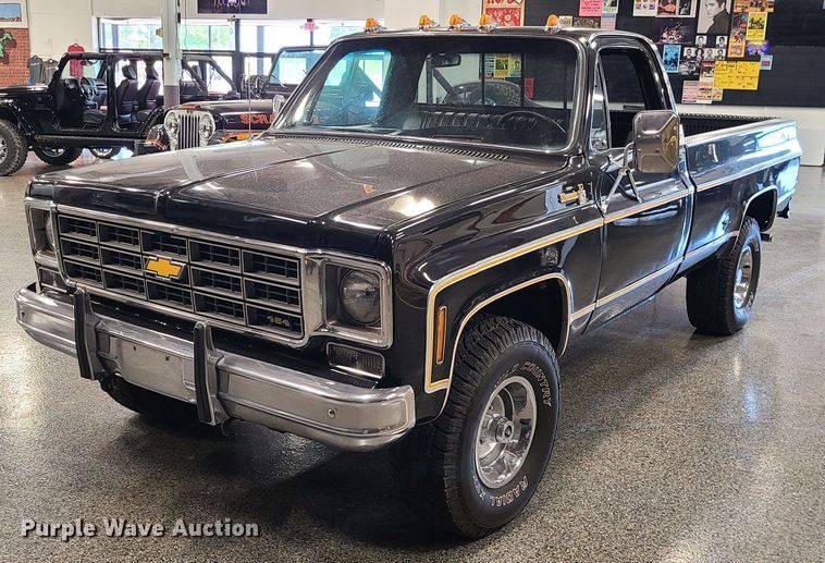 1977 Chevrolet Silverado 10  Trailering Special pickup truck - MX9777