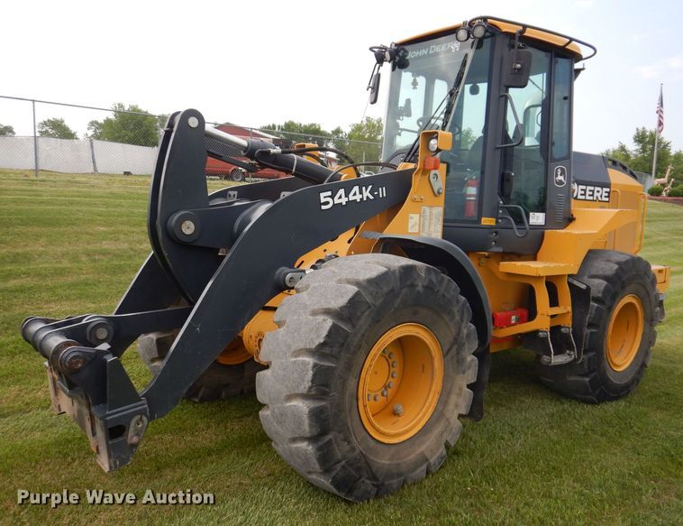 John Deere 544K-II Wheel Loaders For Sale | Purple Wave Auction