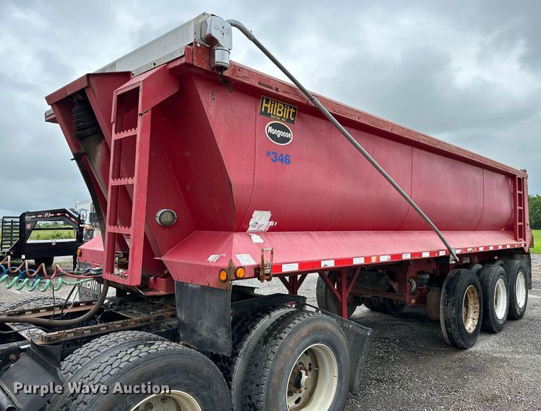 2008 Hilbilt Mongoose  end dump trailer - DP3154