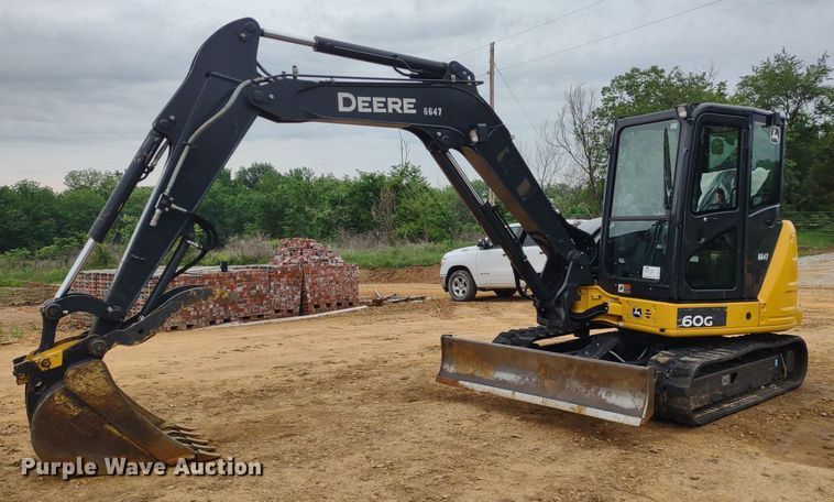 2020 John Deere 60G  mini excavator - DQ1723