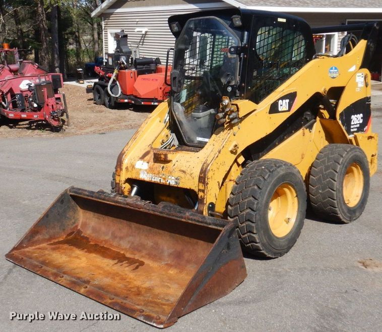2012 Caterpillar 262C  skid steer loader - KU9989