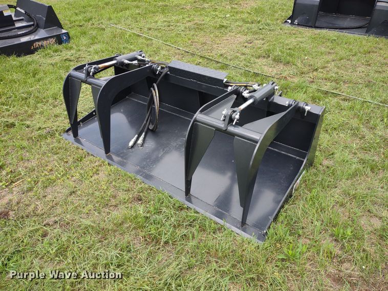 JCT  72&quot;W skid steer grapple bucket - LL9147