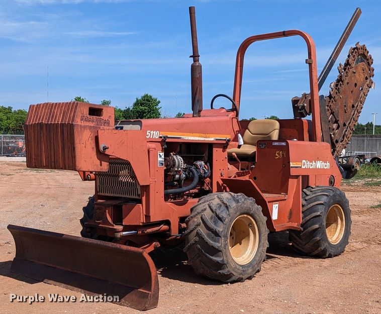 2000 Ditch Witch 5110  trencher - LM9788