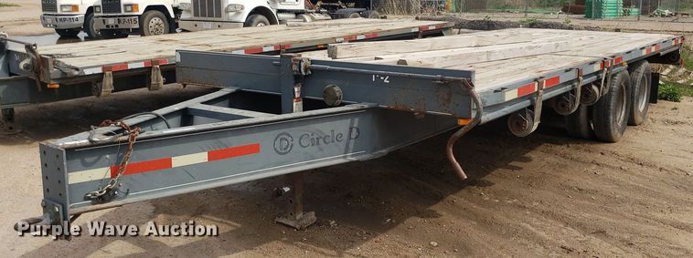 2006 Circle D  equipment trailer - LT9788
