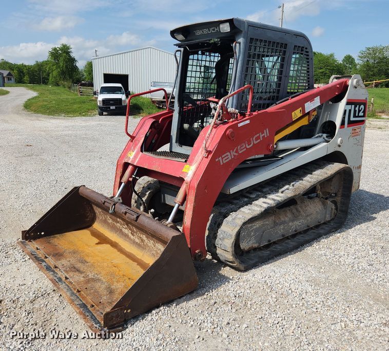 2015 Takeuchi TL12  tracked skid steer loader - LX9565