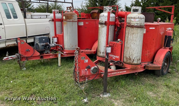 (2) Crafco E-Z Pour melter applicators - LY9746